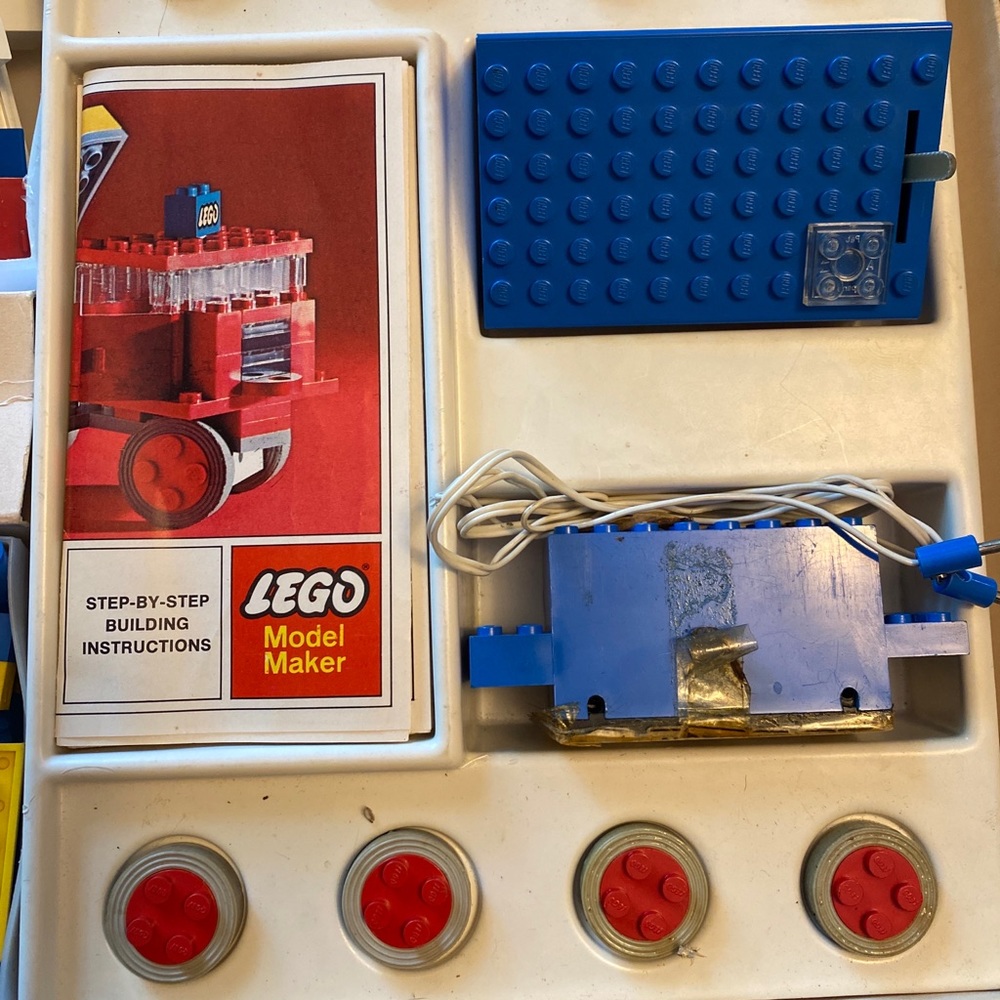 LEGO 310 Motorized Truck Set Vintage Model Maker Samsonite 1969 Rare Incomplete - Picture 3 of 6